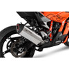Scorpion Half system - Serket Parallel Slip-On - Brushed Stainless Steel Sleeve - KTM 990 RC R 2026 - RKT99SEO