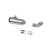 Scorpion Half system - Red Power Slip-On - Brushed Stainless Steel Sleeve - KTM 990 RC R 2026 - PKT99SEO
