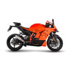 Scorpion Half system - Red Power Slip-On - Titanium Sleeve - KTM 990 RC R 2026 - PKT99TEO