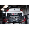 Scorpion Non-resonated cat-back system with valve - Ceramic Black twin 100mm Daytona trims- F20 M135i 2012 - Pre June 2013 - SBMS105C