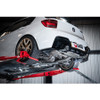Scorpion Non-resonated cat-back system without valve - Ceramic Black twin 100mm Daytona trims- F20 M135i 2012 - Pre June 2013 - SBMS106