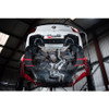 Scorpion Non-resonated cat-back system without valve - Ceramic Black twin 100mm Daytona trims. Removes OE valve- F20 M135i 2012 - Pre June 2013 - SBMS106C