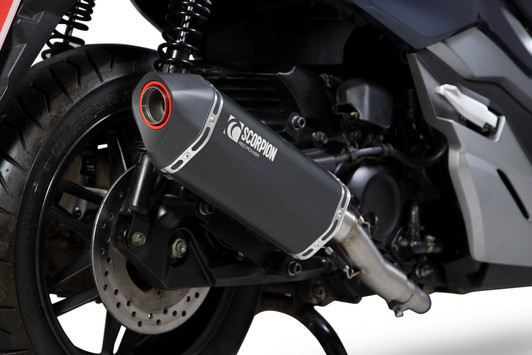 Scorpion Serket Parallel Full System - Black Ceramic Sleeve - Forza 300 - 2018 - 2019 - RHA188SYSBCER Scorpion Serket Parallel Full System - Black Ceramic Sleeve - Forza 300 - 2018 - 2019 - RHA188SYSBCER