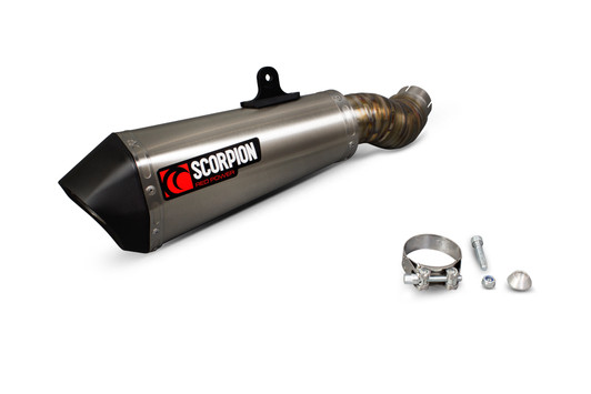 Scorpion Serket Taper Slip-on - Stainless Steel Sleeve - Ninja ZX-10R / ZX-10RR - 2016 - 2019 - RKA113SEO Scorpion Serket Taper Slip-on - Stainless Steel Sleeve - Ninja ZX-10R / ZX-10RR - 2016 - 2019 - RKA113SEO