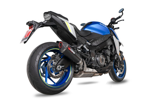 Scorpion Serket Taper Slip-on Carbon Fibre Sleeve - GSX-S 1000 - 2021 - RSI126CEO Scorpion Serket Taper Slip-on Carbon Fibre Sleeve - GSX-S 1000 - 2021 - RSI126CEO