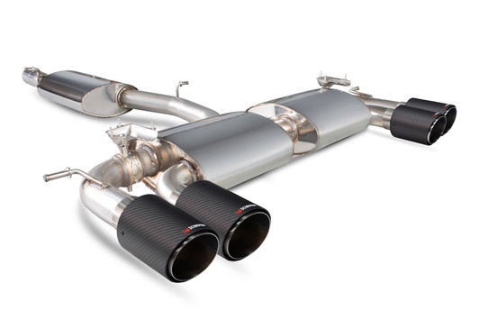 Scorpion Resonated cat-back system with electronic valves - Golf MK7 R  - 2014 - SVW046CF Scorpion Resonated cat-back system with electronic valves - Golf MK7 R  - 2014 - SVW046CF