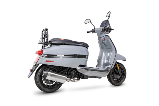 Scorpion Serket Parallel Full System Brushed Stainless Steel Sleeve - V125 Special - 2021 - RLA50SEO