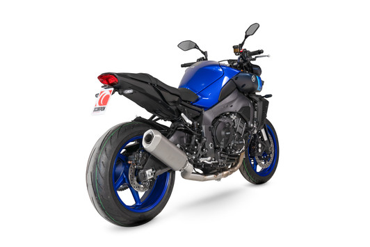 Scorpion Catalyst Removal Pipe - Stainless  Fits to O.E, Scorpion Serket Taper and Red Power Silencer  - MT-10 - 2022 - YA126CR