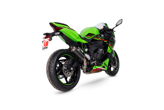 Scorpion RP1-GP Slip-on Carbon Fibre Sleeve ZX-4RR - 2023 - KA1020CEM Scorpion RP1-GP Slip-on Carbon Fibre Sleeve ZX-4RR - 2023 - KA1020CEM