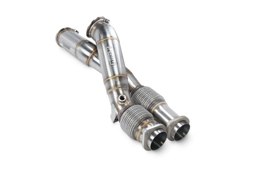 Scorpion De-cat Downpipes - X3 M / X4 M, including Competition - 2019 - SBMC090 Scorpion De-cat Downpipes - X3 M / X4 M, including Competition - 2019 - SBMC090