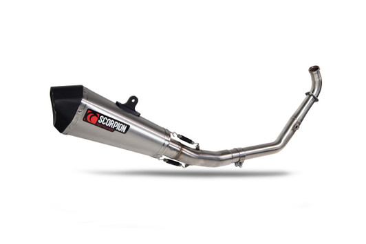 Scorpion Serket Taper Slip-on - Brushed Stainless Sleeve - Yamaha YZF R 125 24 - RYA129SYSSEO Scorpion Serket Taper Slip-on - Brushed Stainless Sleeve - Yamaha YZF R 125 24 - RYA129SYSSEO