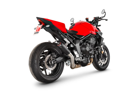 Scorpion Red Power Black Ceramic Sleeve - Honda CB 1000 Hornet Euro 5+ 2024 - 2025 - PHA206BCER Scorpion Red Power Black Ceramic Sleeve - Honda CB 1000 Hornet Euro 5+ 2024 - 2025 - PHA206BCER