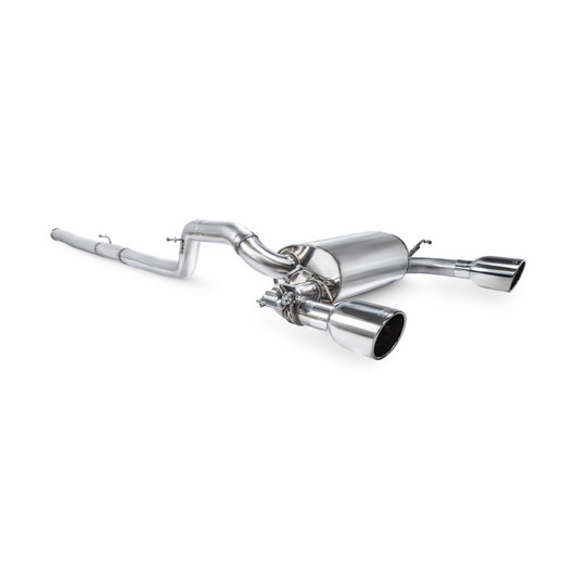 Scorpion Cat-back system with electronic valve - Polished 114mm Indy trims - Focus MK3 RS - 2016 - 2019 - SFD110D Scorpion Cat-back system with electronic valve - Polished 114mm Indy trims - Focus MK3 RS - 2016 - 2019 - SFD110D