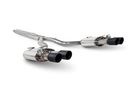 Scorpion Cat-Back System Jaguar F-Type R - Black Daytona Ceramic Tips - 2014-2019 - SJG001C