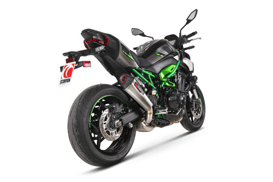 Scorpion Serket Taper Slip-on Brushed Stainless - Z900 (Euro 5+) 2025> - RKA136TEO