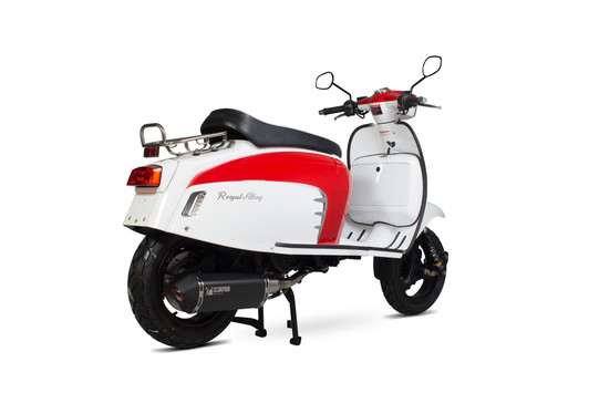 Scorpion Serket Parallel Full System Black Ceramic Coated Sleeve - GT125 / GP125 - 2017 - RRA102BCER