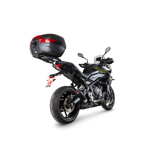 Scorpion Red Power Slip-On Black Ceramic Coated Sleeve - Triumph Tiger Sport 800 (Without Panniers) - 2025 > 2026 - PTR98SEO