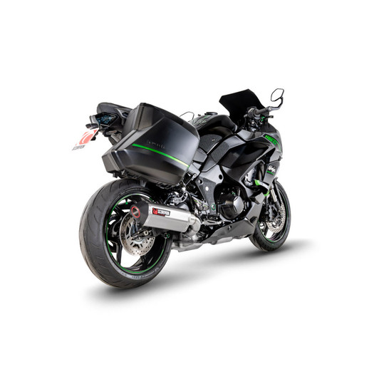 Scorpion Serket Parallel Slip-on - Brushed Stainless Sleeve - Kawasaki Ninja 1100 SX 2025> - RKA153SEO