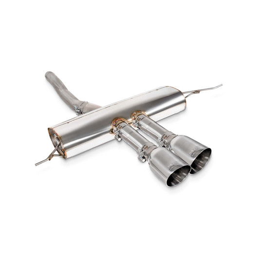 Scorpion Exhausts GPF-Back System - Polished 100mm Daytona trims - Mini Cooper S F66 2024-2026 - SMNS036CF