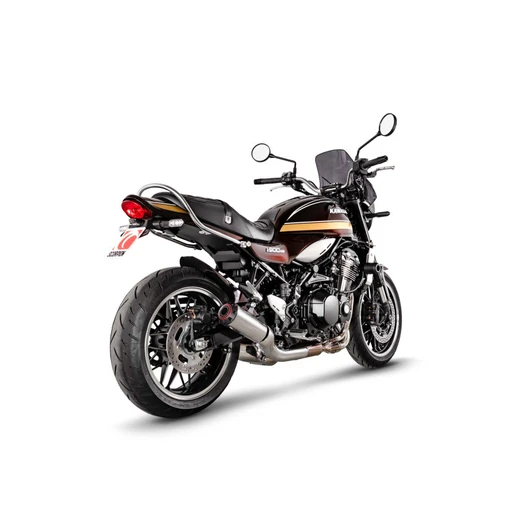 Scorpion Red-Power Slip-On - Polished Stainless Steel Sleeve - Z900 RS Euro 5+ - 2025-2026 - PKA155SEO