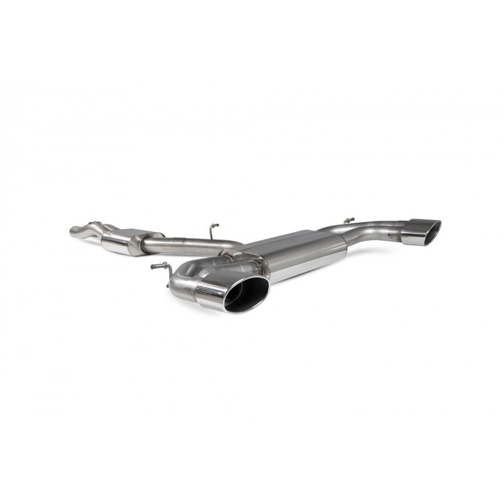 Scorpion Resonated cat-back system with no valves - Non-valved - RS3 Saloon 8V MQB - 2017 - 2018 - SAU084