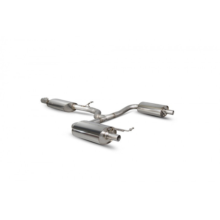 Scorpion Resonated cat-back system  - Golf MK7 R Estate 2015 - 2017 - SVW053