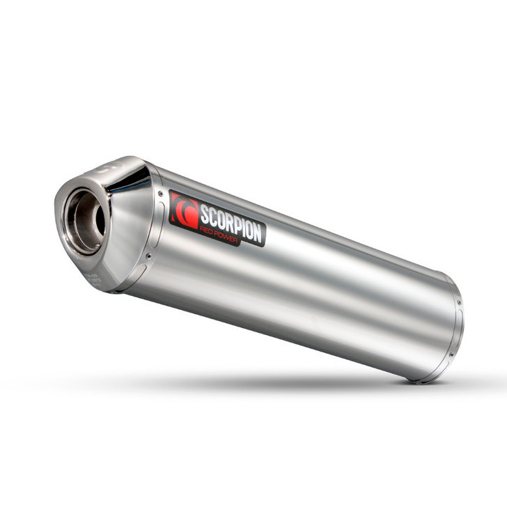 Scorpion Factory Round Slip-on - Polished Stainless Steel Sleeve - YZF-R6 - 2003 - 2005 - EYA68SEM