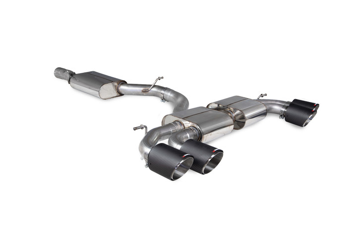 Scorpion Resonated cat/gpf back system - S3 8Y Sportback - 2020 - SAU094CF