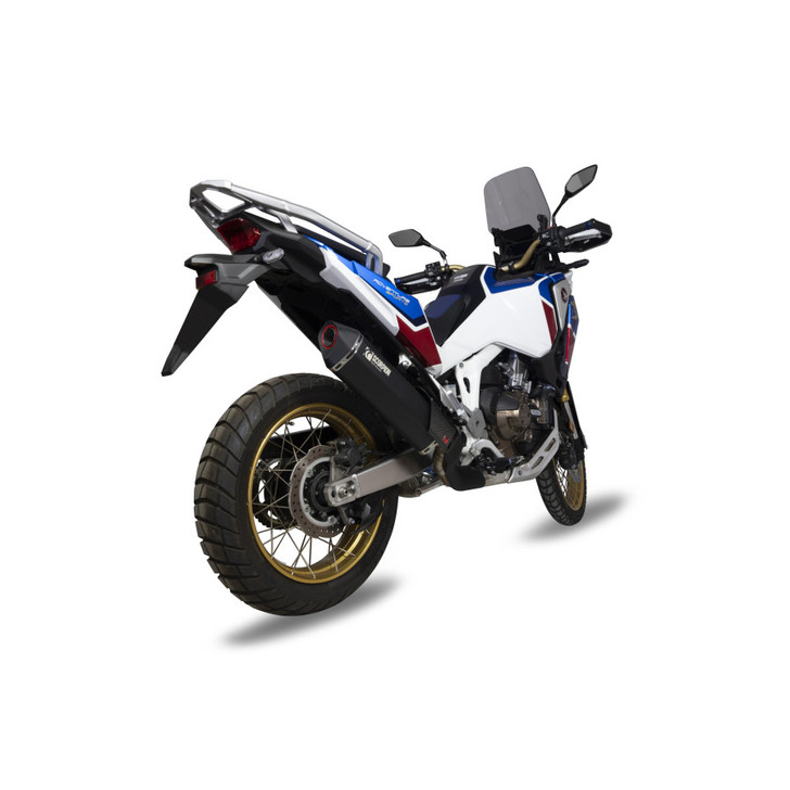 Scorpion Serket Slip-on Black Ceramic Coated Sleeve - CRF1100L Africa Twin - 2020 - RHA194BCER