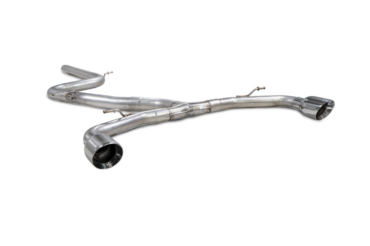 Scorpion Non-resonated Predator GPF-back system - Golf GTI Clubsport MK8 - 2020 - SVWS070D