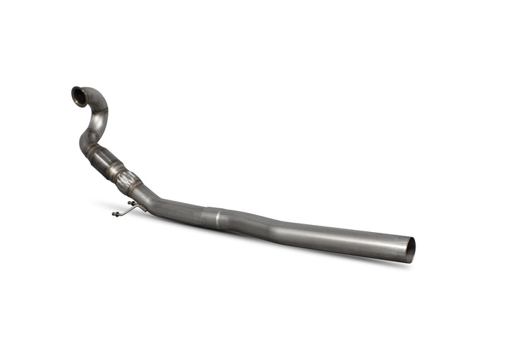 Scorpion Downpipe with a high flow sports catalyst - MK7 & MK7.5 Golf R (Non GPF Models Only) / Golf R Estate MK7.5 Facelift (Non GPF Model Only), Audi S3 8V (Non GPF Model Only) - 2014 - SVWX054