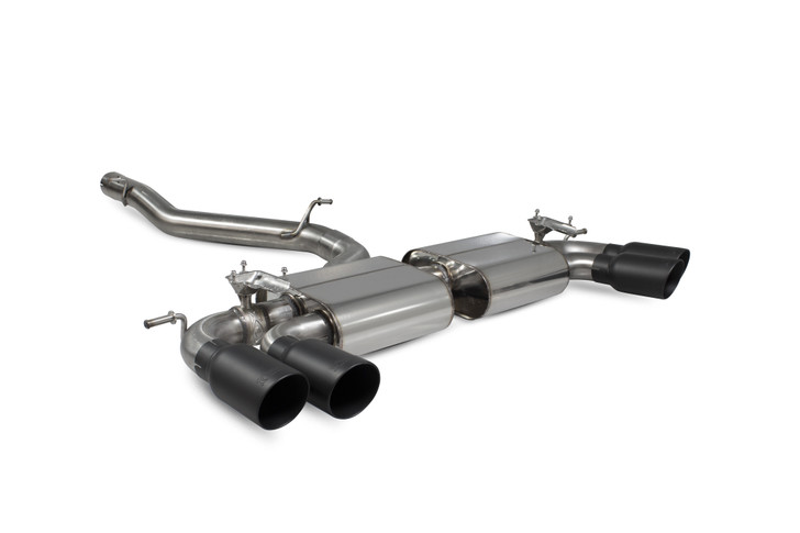 Scorpion Non-resonated cat/gpf-back system with valves Valved S3 3-Door/Sportback 8V 2013 - SAUS108C