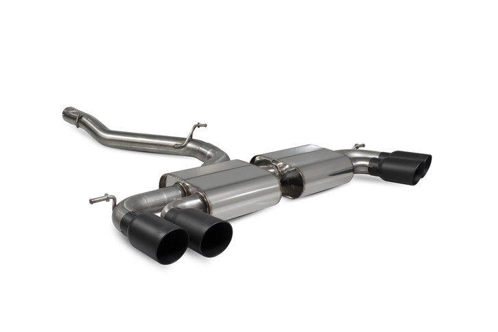 Scorpion Non-resonated cat/gpf-back system without valves Non-valved S3 3-Door/Sportback 8V 2013 - SAUS109C