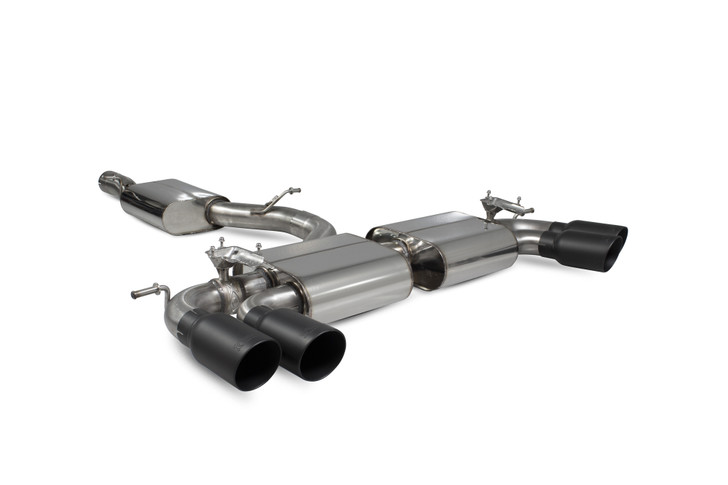 Scorpion Resonated cat/gpf-back system with valves Valved S3 3-Door/Sportback 8V 2013 - SAU108C