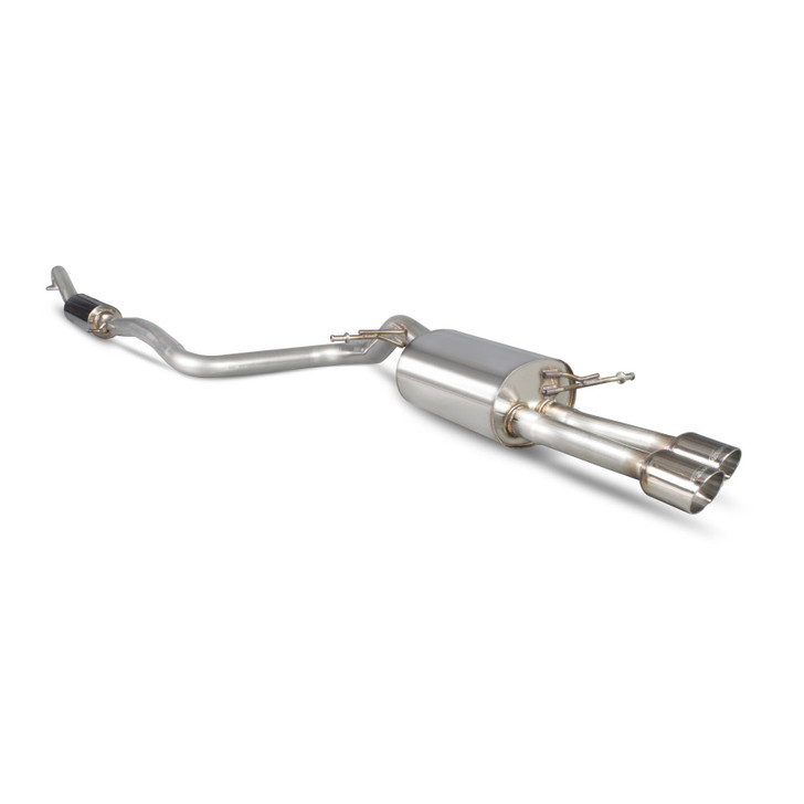 Scorpion Resonated cat-back system -  Fiesta Ecoboost 1.0T (Fits cars with standard base valance) - 2013 - SFD078
