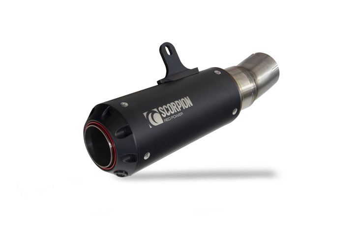 Scorpion Red Power Slip-on - Black Ceramic Sleeve - S1000R - 2021 - 2024 - PBM82BCER