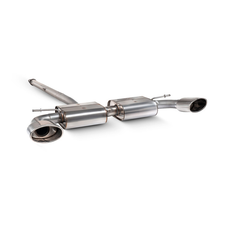Scorpion Non-resonated gpf-back system non valved - Hyundai Kona N - Polished EVO R trims - SHYS109