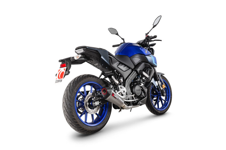 Scorpion Serket Taper Full System Titanium - MT-125 (Euro 5+) - 2024 - 2025 RYA134SYSTEO