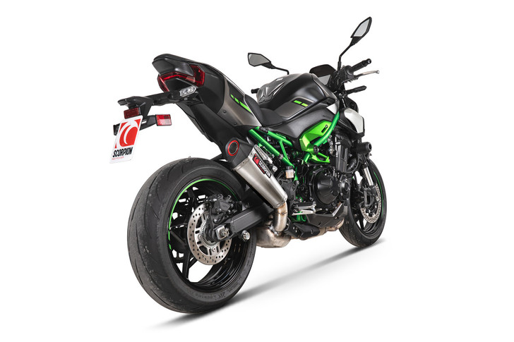 Scorpion Serket Taper Slip-on Brushed Stainless - Z900 (Euro 5+) 2025> - RKA152SEO