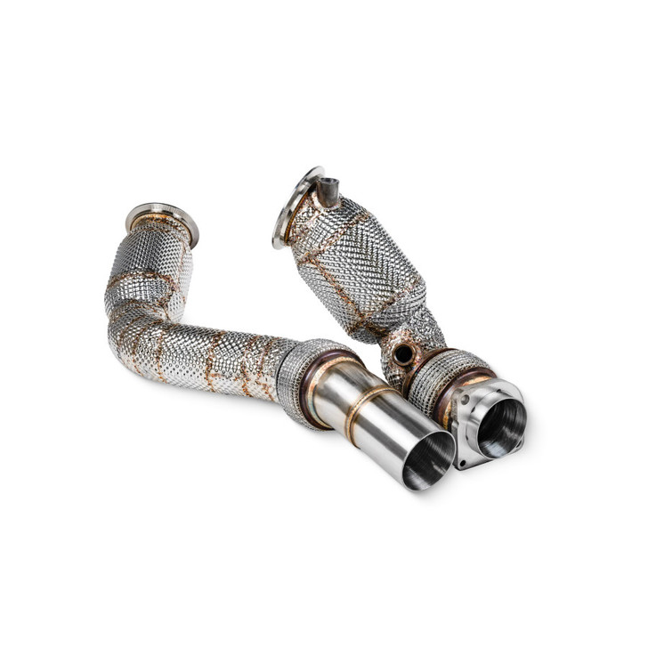Scorpion Downpipes with a high flow sports catalyst - BMW F80 M3 / F82 F82 M4 / F87 M2 Competition - SBMX116