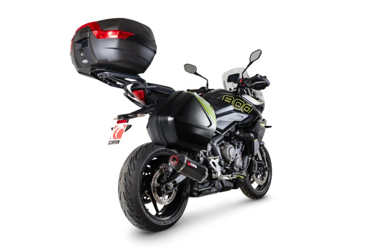 Scorpion Serket Parallel Carbon Fibre Sleeve - Triumph Tiger Sport 800 (With Panniers) 2025 - 2026 - 2025 > 2026 - RTR99SEO