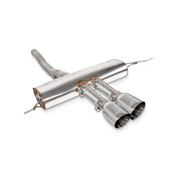Scorpion Exhausts GPF-Back System - Polished 100mm Daytona trims - Mini Cooper S F66 2024-2026 - SMNS036CF