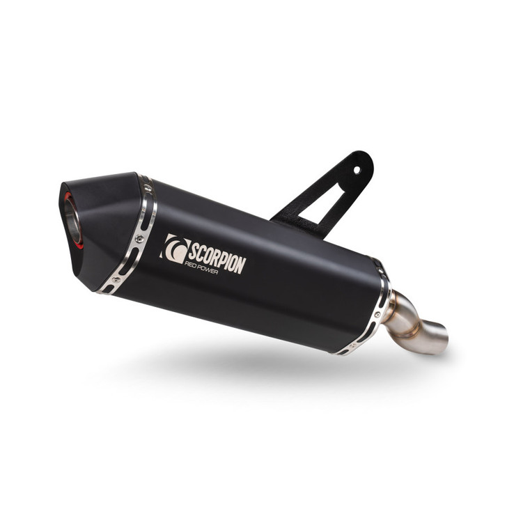 Scorpion Serket Parallel Slip-On - Black Ceramic Coated Sleeve  - TRK 702 Incl. 702 X  - 2022-2024 - RBN102BCER