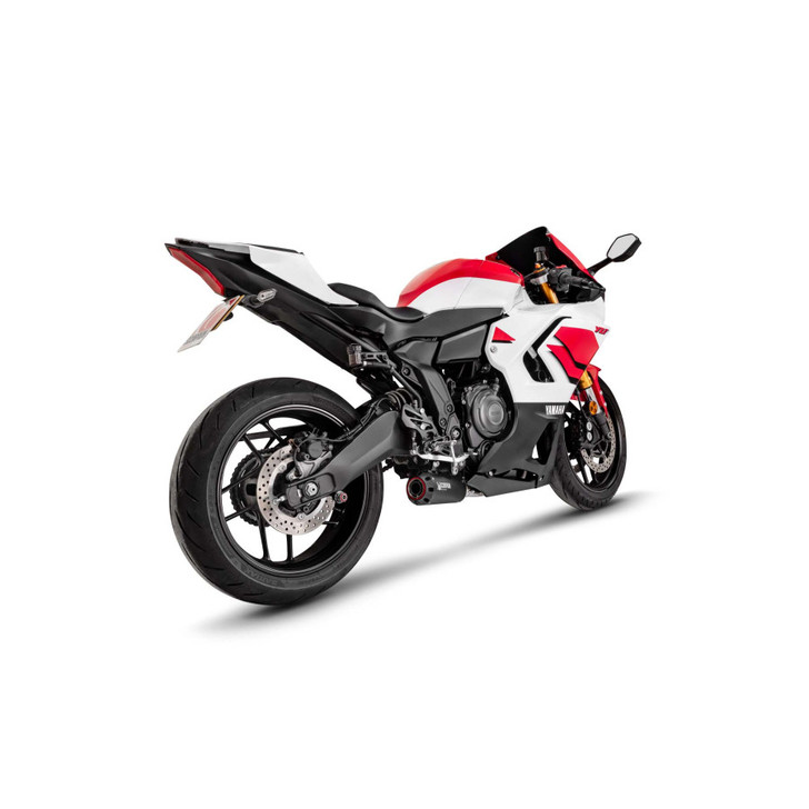 Scorpion Red Power Full System - Black Ceramic Coated Sleeve - YZF R7 Euro 5+ 26 > - PYA137SYSBCER