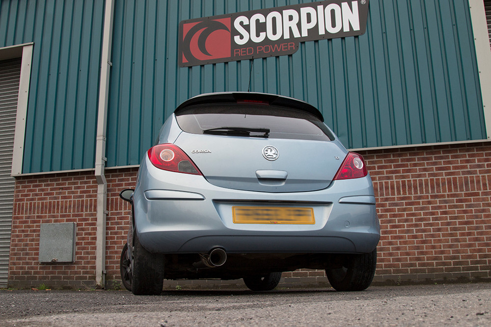 Performance Exhausts From Scorpion For Corsa D 1 0 1 2 1 4 Scorpionshop Co Uk