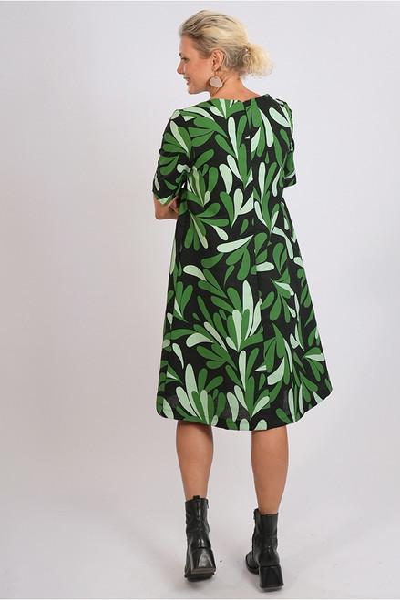 Wanda dress | Hanna green/mint final sale