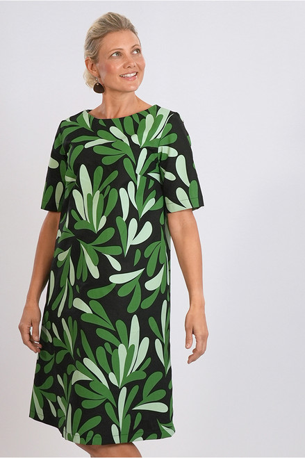 Wanda dress | Hanna green/mint final sale