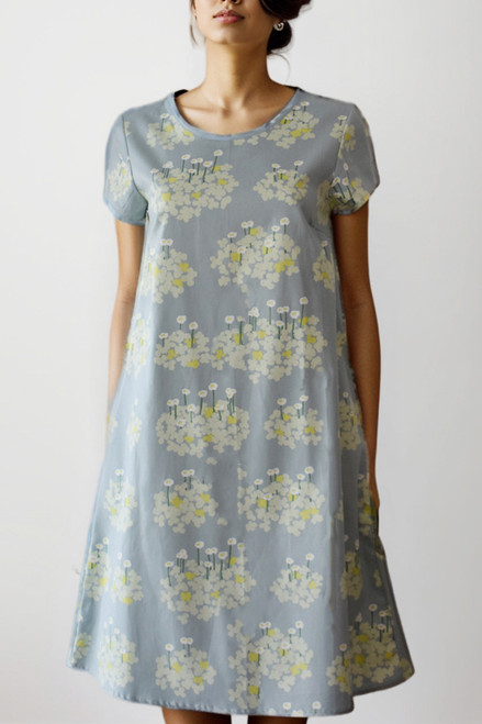 Olivette dress | Shira pale blue 