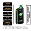Lime Cucumber / Lime Cucumber Soda Fasta Burrst 35000 Fizz Series Vape Specifications
