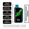Sour Blue Razz Ice Fasta Burrst 35000 Sour Edition Vape Specifications
